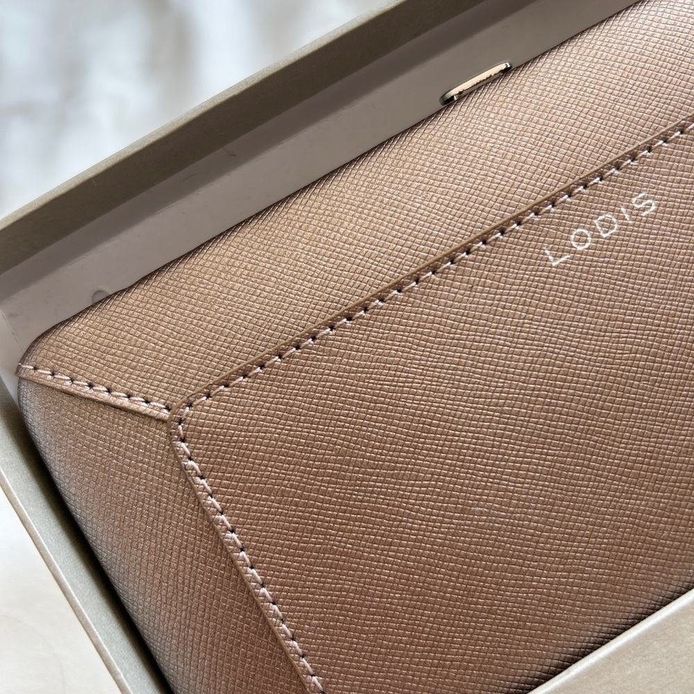 LODIS NWT champagne color wallet